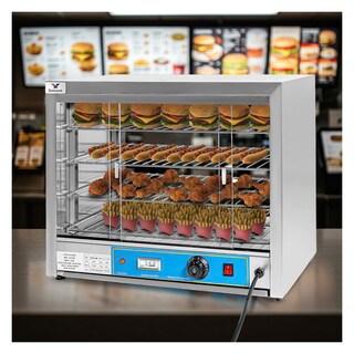 Foto 2 | Foto 2 | Vitrina Comercial Caliente Alimentos Gabinete Cristal 66l Gutstark Home