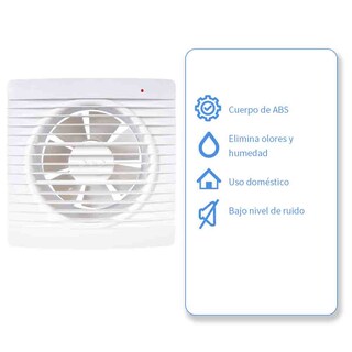 Foto 5 | Foto 5 | Extractor de Aire Para Interiores Iusa 25 W