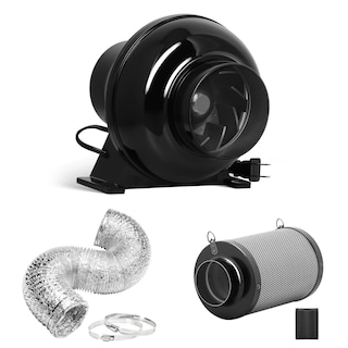 Foto 1 | Foto 1 | Kit De Ventilación Ipower, Ventilador En Línea De 4 Pulgadas Y 195 Cfm Con Carbon F - Venta Internacional.