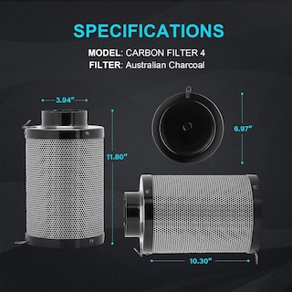 Foto 3 | Foto 3 | Ventilador De Conducto En Línea De Escape Amplificador De Ventilación 4 Pulgadas 195 Cfm - Venta Internacional.