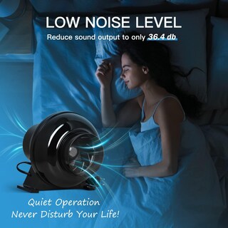 Foto 5 | Foto 5 | Ventilador De Conducto En Línea De Escape Amplificador De Ventilación 4 Pulgadas 195 Cfm - Venta Internacional.