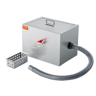 Foto 1 | Foto 1 | Trampa De Grasa Vevor Commercial De Acero Inoxidable, 3,6 Kg, 8 Libras, 10 Lpm - Venta Internacional.