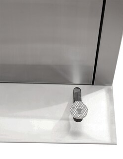 Foto 4 | Foto 4 | Lavamanos A Pedal Mindejal Lav-pdal Gris De Acero Inoxidable Con Piezas De Instalación