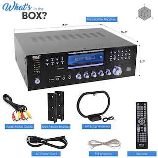 Foto 7 | Foto 7 | Amplificador De Potencia Pyle Pd1000ba.5 1000w Bluetooth Con Radio Fm - Venta Internacional.