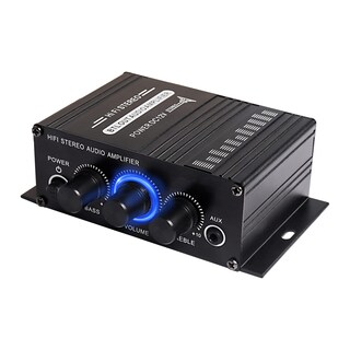 Foto 1 | Foto 1 | Amplificador De Audio Para Coche Xmsjsiy 12 V Hifi Estéreo 2 Canales 20 W - Venta Internacional.