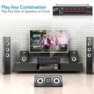 Foto 4 | Foto 4 | Amplificador De Potencia Pyle 12 Canales Inalámbrico Bluetooth 6000w - Venta Internacional.