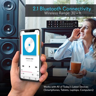 Foto 7 | Foto 7 | Amplificador De Potencia Pyle 12 Canales Inalámbrico Bluetooth 6000w - Venta Internacional.
