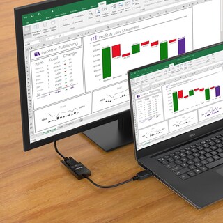 Foto 2 | Foto 2 | Adaptador Displayport A Vga Moread Negro Macho A Hembra - Venta Internacional.