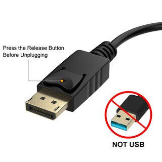 Foto 4 | Foto 4 | Adaptador Displayport A Vga Moread Negro Macho A Hembra - Venta Internacional.