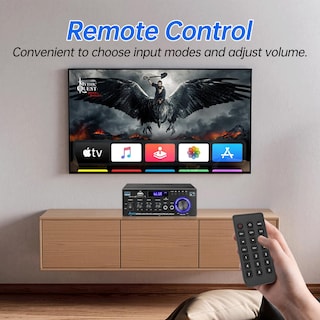 Foto 5 | Foto 5 | Amplificador Daakro Ak45 Receptor Estéreo Bluetooth 5.0 300w - Venta Internacional.