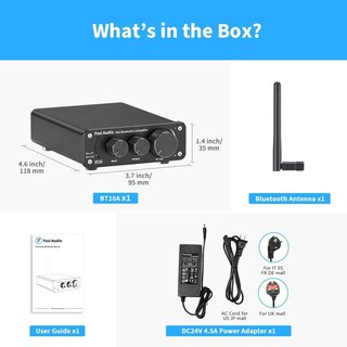 Foto 7 | Foto 7 | Receptor Amplificador De Audio Estéreo Bluetooth 5.0 Fosi Audio Bt10a - Venta Internacional.