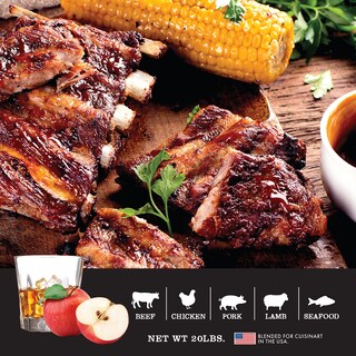 Foto 3 | Foto 3 | Pellets Para Fumar Barbacoa Cuisinart Premium Applewood Whisky, 9 Kg - Venta Internacional.