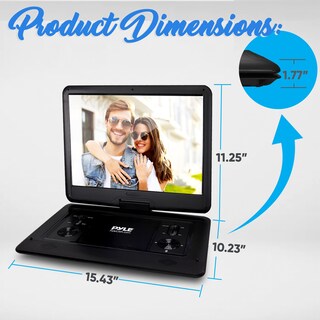 Foto 3 | Foto 3 | Reproductor Portátil De Cd/dvd Pyle Con Pantalla Hd De 15.6 Pulgadas Con Acceso. - Venta Internacional.