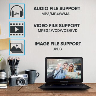 Foto 4 | Foto 4 | Reproductor Portátil De Cd/dvd Pyle Con Pantalla Hd De 15.6 Pulgadas Con Acceso. - Venta Internacional.