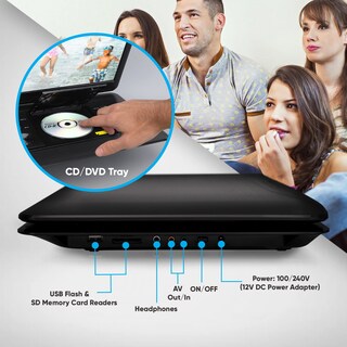Foto 5 | Foto 5 | Reproductor Portátil De Cd/dvd Pyle Con Pantalla Hd De 15.6 Pulgadas Con Acceso. - Venta Internacional.