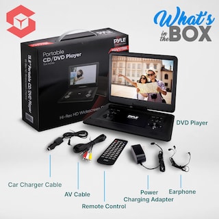 Foto 2 | Foto 2 | Reproductor De Dvd Portátil Pyle De 17,9 Pulgadas Con Pantalla Giratoria Hd - Venta Internacional.