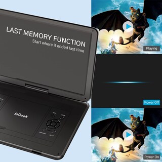 Foto 6 | Foto 6 | Reproductor De Dvd Portátil Iegeek De 17,5 Pulgadas Con Pantalla Hd De 15,6 Pulgadas - Venta Internacional.