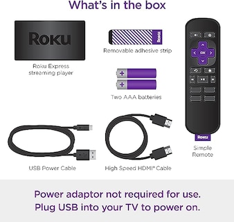 Foto 2 | Foto 2 | Roku Dispositivo de Transmisión Hd Express 2022 con Cable Hdmi de Alta Velocidad y Control Remoto Simple