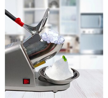 Foto 2 | Foto 2 | Maquina Trituradora De Hielo Lab.g Para Raspados Electrica Gris