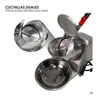 Foto 5 | Foto 5 | Maquina Trituradora De Hielo Lab.g Para Raspados Electrica Gris