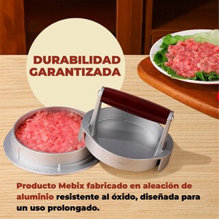Foto 3 | Foto 3 | Prensa Manual de Acero para Hamburguesas con Ajuste de Grosor