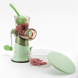 Foto 2 | Foto 2 | Molino de Carne y Alimentos Manual Hiperware con Recipiente color Verde