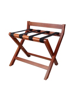 Foto 1 | Foto 1 | Porta Maleta con Respaldo Casual Home color Marrón