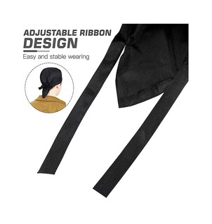 Foto 4 | Foto 4 | Sombrero Cocinero Gorra Gorritos Chef Cabeza Ajustable 2pcs