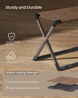 Foto 4 | Foto 4 | Portaequipajes Songmics Urlr009k01 De Piel Sintética 50 Kg - Venta Internacional.