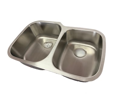 Foto 3 | Foto 3 | Tarja Doble Submontar Santiva Akts8052 Acero Inoxidable Tarja Doble Submontar De 80