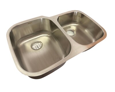 Foto 6 | Foto 6 | Tarja Doble Submontar Santiva Akts8052 Acero Inoxidable Tarja Doble Submontar De 80