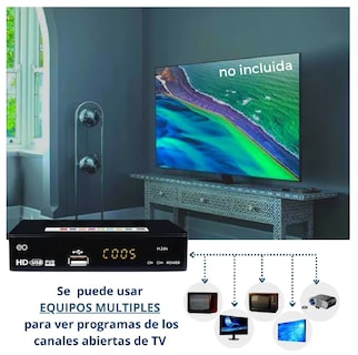 Foto 2 | Foto 2 | Language Convertidor Decodificador Digital De Señal Analoga Eo Safe Imports Esi-1071-1 Negro