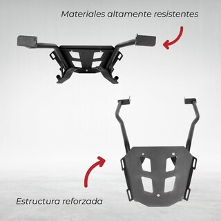 Foto 4 | Foto 4 | Parrilla para Motocicleta Mach Vento Rocketman250 Negro