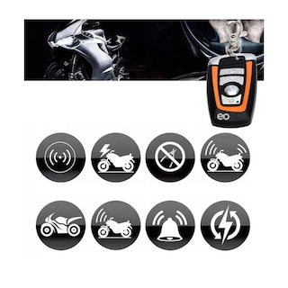 Foto 2 | Foto 2 | Language Alarma Arranque Control Remoto Para Moto Seguridad Antirrobo Eo Safe Imports Esi-6570-1 Multicolor