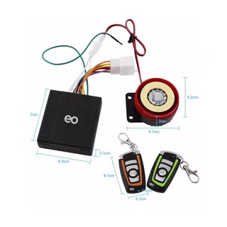 Foto 3 | Foto 3 | Language Alarma Arranque Control Remoto Para Moto Seguridad Antirrobo Eo Safe Imports Esi-6570-1 Multicolor