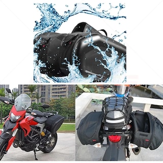 Foto 3 | Foto 3 | Alforjas Laterales Motocicleta Universal Bolsas Impermeable color Negro