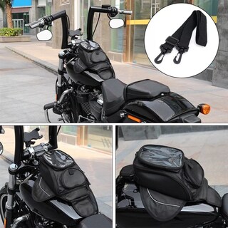Foto 3 | Foto 3 | Bolsa de Depósito para Moto Eo Safe Imports Esi-5189 Negro con Imanes Tanque Bolsa