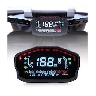 Foto 3 | Foto 3 | Velocímetro Digital Universal para Motocicleta Eo Safe Imports Negro
