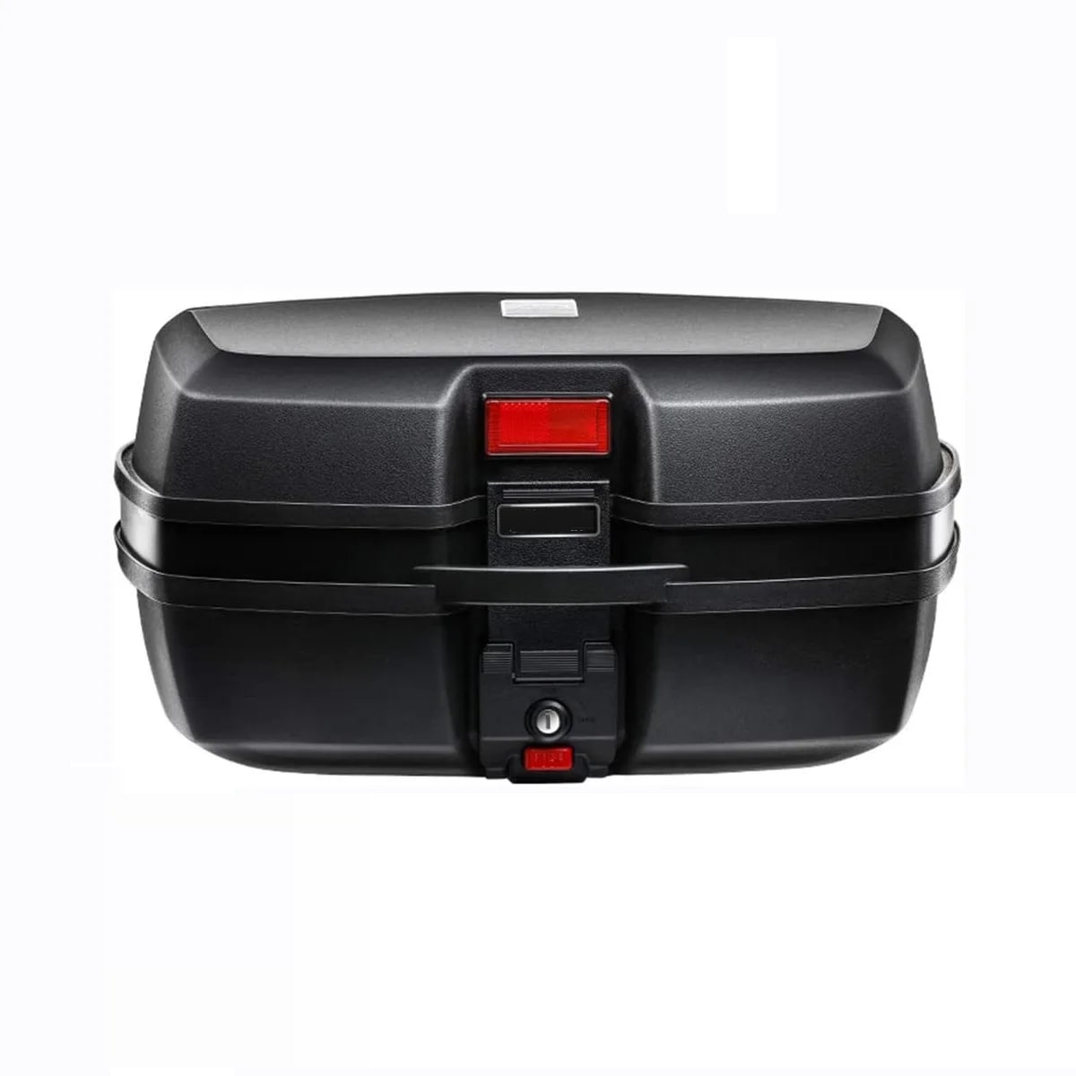 Maleta Trasera Equipaje Eo Safe Imports ESI-3028 color Negro Apto para 2 Cascos Moto 45L