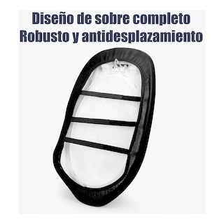 Foto 5 | Foto 5 | Malla Funda Cubre Asiento Motocicleta Universal Eo Safe Imports Esi-16808 Negro