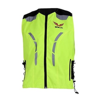 Foto 1 | Foto 1 | Chaleco Para Moto Motociclista Illumine Talla M Amarillo Bkr