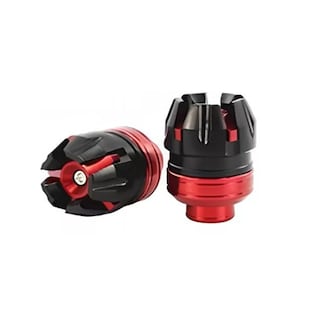 Foto 4 | Foto 4 | Slider Eje De Llanta Universal Motocicleta 4 Pcs Rojo