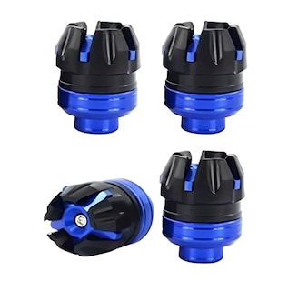 Foto 1 | Foto 1 | Slider Eje De Llanta Universal Motocicleta 4 Pcs Azul