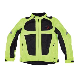 Foto 1 | Foto 1 | Chamarra Deportiva Para Moto Rasen, Verde Fluorescente Verde