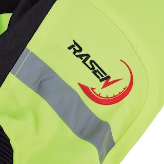 Foto 4 | Foto 4 | Chamarra Deportiva Para Moto Rasen, Verde Fluorescente Verde