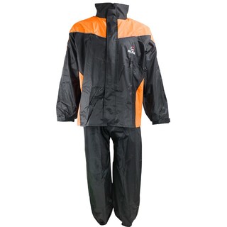 Foto 1 | Foto 1 | Impermeable 2 Piezas Negro/naranja Set