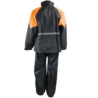Foto 2 | Foto 2 | Impermeable 2 Piezas Negro/naranja Set