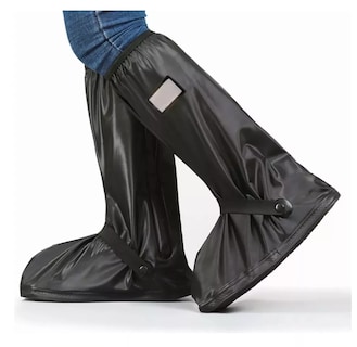 Foto 2 | Foto 2 | Cubierta Para Zapato De Botas Impermeable Lluvia, Talla:l 30 Cm Negro