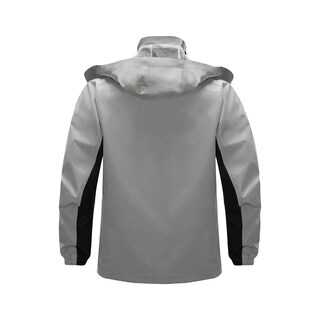 Foto 2 | Foto 2 | Impermeable Reflectante Con Capucha Talla M Eo Safe Imports Esi-19990 Gris