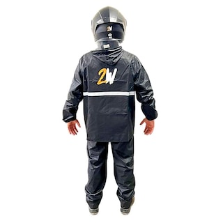 Foto 2 | Foto 2 | Impermeable Reflejante Con Capucha Alta Gama 2w Talla L